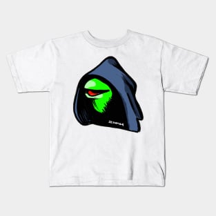 Evil Kermit Dark Side Meme Kids T-Shirt